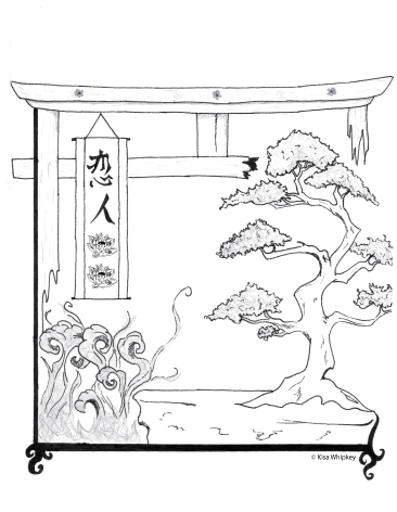 "Sweetheart Ronin" Illustration by Kisa Whipkey